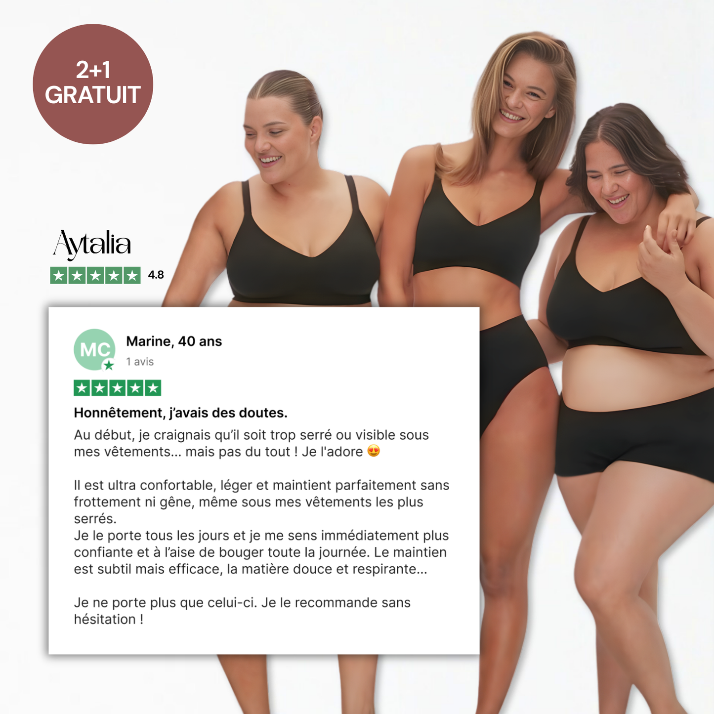 Soutien-Gorge confortable sans armatures