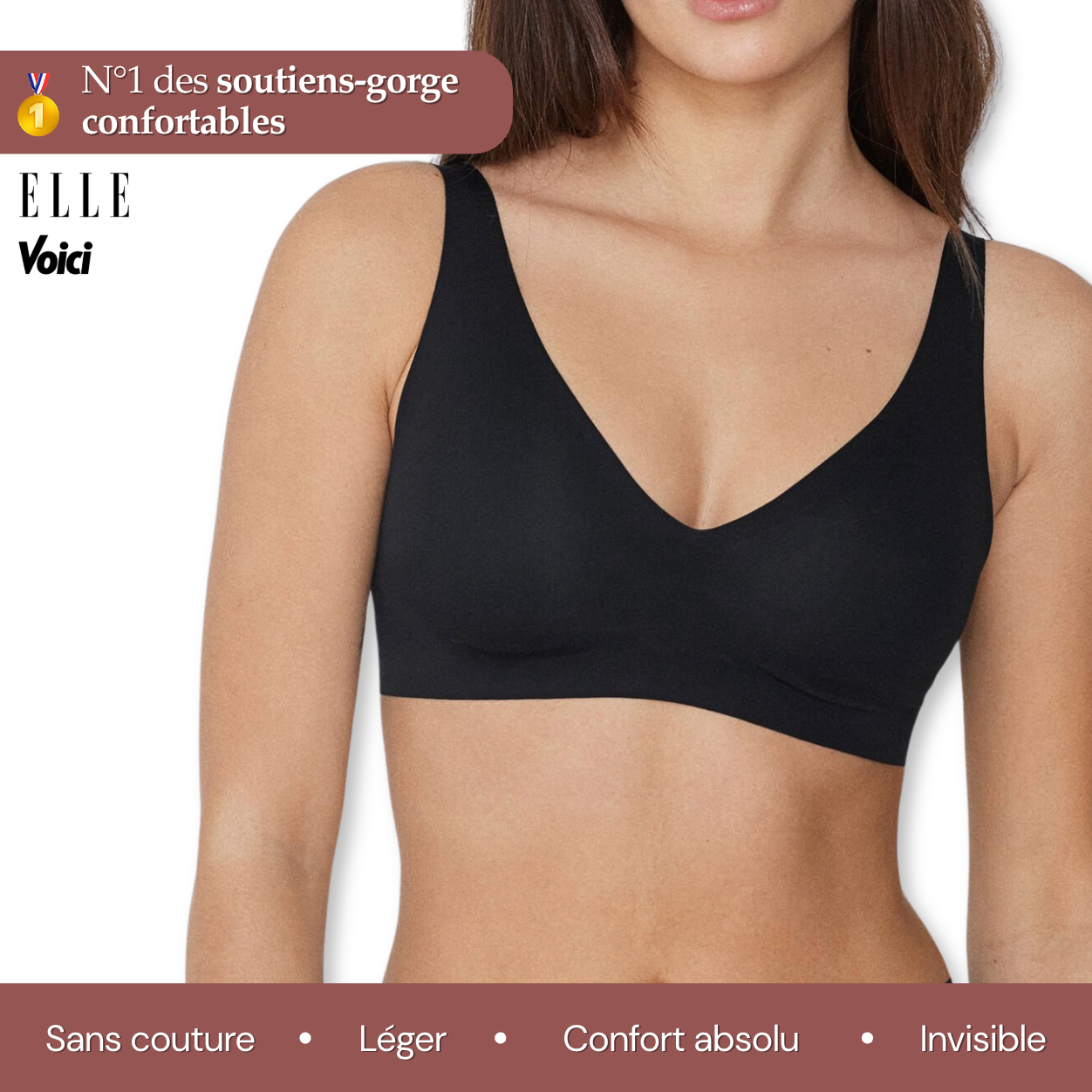 Soutien-gorge sans couture - ultra confortable